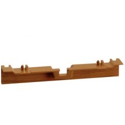 tehalit Geräteträgerschürze für Geräteträger zu SL 20x55mm, Dekor Buche
