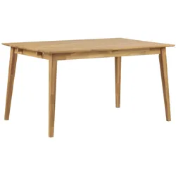 Esstisch Filippa Rechteckig 140x90cm, Eiche Eiche Natur
