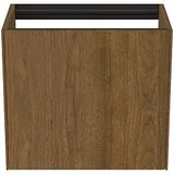 Ideal Standard Conca Waschtisch-Unterschrank T3991Y5 ohne Waschtisch-Platte, 1 Auszug, 60 x 37 x 54 cm, Walnuss dunkel Furnier