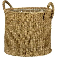 Scheurich Blumentopf Ø 35 cm Seegrad natur mit zwei