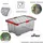 Rotho Aufbewahrungsbox Evo Total 44 L 1-tlg. transparent