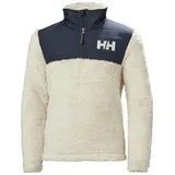 HELLY HANSEN Champ 1/2 Zip Midlayer Pullover, Creme, 8