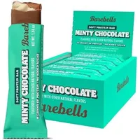 Barebells Soft Protein Bar, 12 x 55 g Riegel, Minty Chocolate