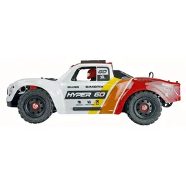 AMEWI RC-Truck Hyper GO Short Course Truck Brushless 1 14 CH RTR gelb, orange, rot, weiß (22739)