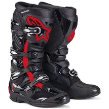 Alpinestars Tech 7 Stiefel - Schwarz/Neon-Rot - 7 US