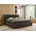 Boxspringbett 180x200 mit Bettkasten Bett mit Matratze H3 Boxspringbett mit Topper T25 NIRA Dunkelgrau Velvet H3