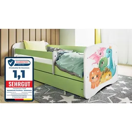 raumhirsch furniture Kinderbett Raumhirsch 80 x 180 cm Holzwerkstoff grün