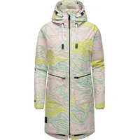 Ragwear Damen Jacke, Holstic Print M grün M