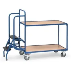 fetra Kommissionierwagen 2105 - Tragkraft 250kg TPE-Reifen