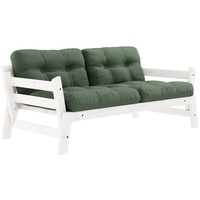 Karup Design Step Sofabed, Olivengrün, 70 x 158 x 74