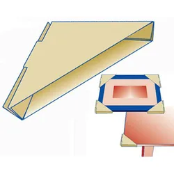 VEPATIM 80x Eckenschutz-Set für Bilder Spiegel Tische Platten