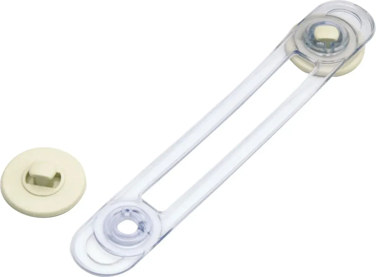Olympia 98352 Verschluss- / Spindhaken Transparent, Weiß Kunststoff, Silikon 1 Stück(e)