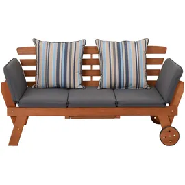 Garden Pleasure Rincon 190 x 78 x 68 cm Braun-Grau