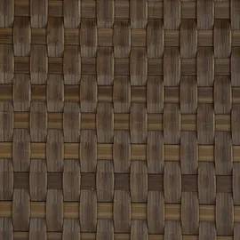 zaun|zu® Sichtschutzstreifen 10 x 255 cm Honigbraun Rattan