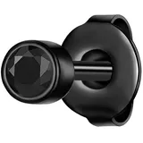 True Rebels Ohrstecker TR310 schwarz 3,7
