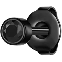 True Rebels Ohrstecker TR310 schwarz 3,7