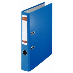 Ordner A4, No.1, 5,2cm,o.Kantenschutz, blau, Folienkaschiert, Griffloch,