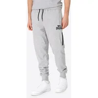 Lonsdale Herren Jogginghose Normale Passform GRINSTEAD Marl Grey/Black, S