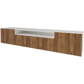 altdecor NOA-2 Lowboard 200 cm x 40 cm x 41 cm Weiß/Holzwerkstoff