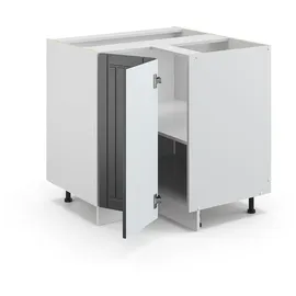 Vicco Eckunterschrank Fame-Line 80,5 x 51,6 x 82 cm Anthrazit