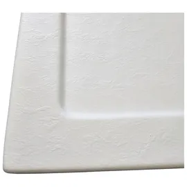SANOTECHNIK Rundduschwanne SANOTECHNIK, weiß, B:90cm H:4cm T:90cm, Duschwannen, mit Steineffekt, LxBxH: 90x90x4 cm
