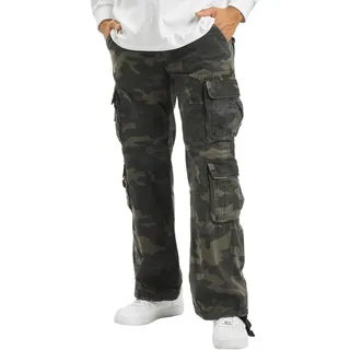Brandit Textil Pure Vintage Hosen Dark Camo XL