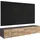 OTTO home Denver TV-Lowboard 219,6 cm Schwarz/Braun Holzwerkstoff