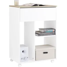 SoBuy ASK10 Aktenschrank 63 x 40 x 88 cm weiß