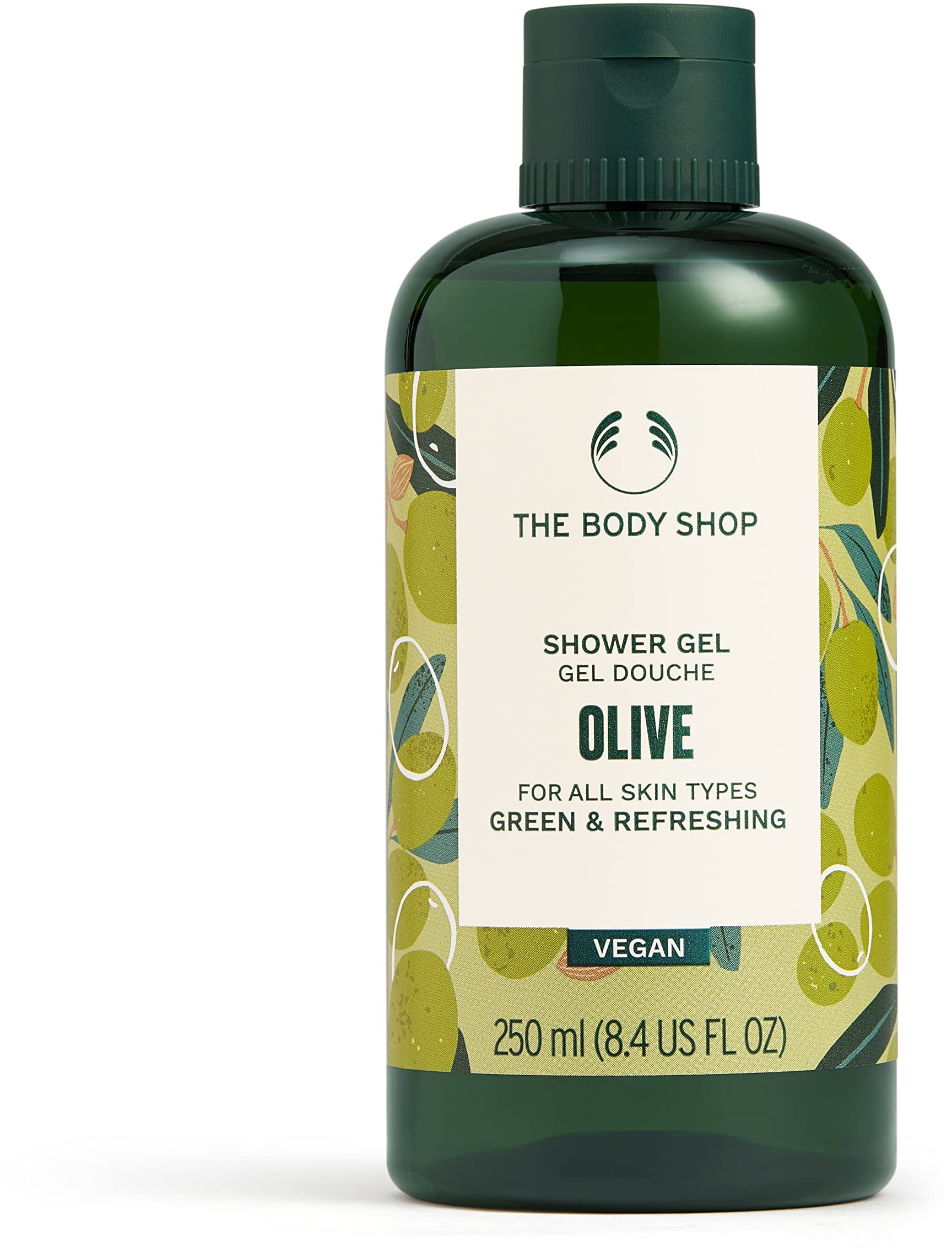 The Body Shop Olive Shower Gel unisex, Olive Duschgel 250 ml, 1er Pack (1 x 250 ml)