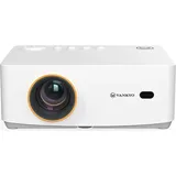 VANKYO LS470A Mini Beamer, Intelligentes Android-System, Unterstützt 1080P, 5G WiFi, Bidirektionales Bluetooth, Gratis 100-Zoll-Leinwand, Weiß - Weiß