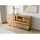 MASSIVMOEBEL24.DE Sideboard 160 x 87 x 43 cm Wildeiche geölt / Beige