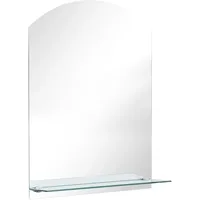 VidaXL Wandspiegel mit Regal 50×70 cm Hartglas