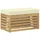 vidaXL Hocker Bank 80 x 43 x 45 cm Weiß