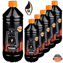 FLAMEUP Petroleum für Petroleumheizung 6 Liter