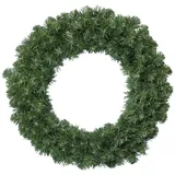 Kaemingk 1 Künstlicher Tannenkranz 60cm Deko Kranz Winter Weihnachten Weihnachtskranz Adventskranz Winterdeko Weihnachtsdeko Grün