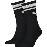 Puma Heritage Crew Socken 2er Pack Schwarz 43-46