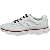 BUGATTI Sneaker mit Memory Foam, elastische Schnürsenkel, Weiß, 45