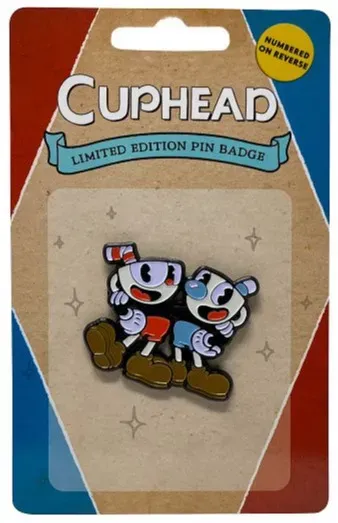 Anstecknadel Cuphead - Cuphead & Mugman Limitierte Ausgabe