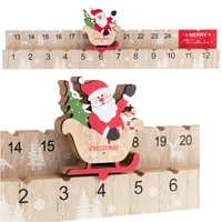 ADVENTSKALENDER HOLZ MICKEY GESCHENK WEIHNACHTEN