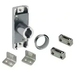 Möbel- Zylinderschubstangenschloss-Set, Prestige 2000 77893, Metall vernickelt