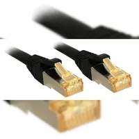 Lindy 47308 Netzwerkkabel Schwarz