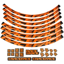 Race Face Decal Kit für AR | ARC Felgen Medium orange