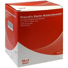 dr. ausbüttel gmbh & co. kg Mullkompressen steril 7,5 x 7,5 cm 50 St.