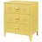[en.casa] Hämeenlinna Schubladenschrank 60 x 40 x 72 cm Gelb