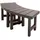 Intex PureSpa Beistelltisch braun 124 x 48 x 42 cm