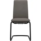 Stressless® Polsterstuhl Laurel, Low Back, Größe M, mit Beinen aus Stahl in Schwarz matt braun