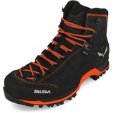 Salewa MS Mountain Trainer Mid Gore-TEX Trekking- Wanderstiefel, Asphalt/Fluo Orange, 40.5 EU