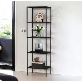 DanDiBo Ambiente Standregal 170 x 50 x 35 cm Schwarz