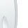 Beliani Badezimmerspiegel FIXIN 80 cm 80 cm mit Bluetooth-Lautsprecher Silber