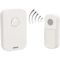Funkklingel FADO AC kabellose Türklingel mit Batterie und learning System 36 Klingeltöne zur Auswahl 80m 8400